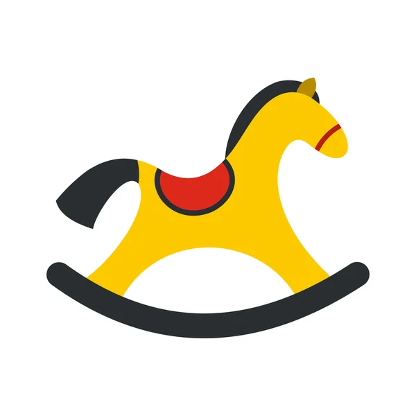 Děti Houpací kůň ikona — Stockový vektor
