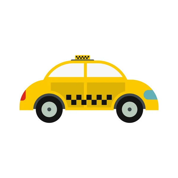 Желтый значок такси — стоковый вектор