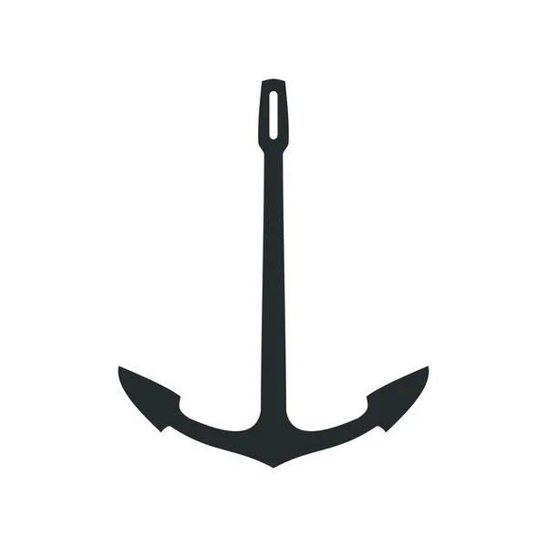 Old anchor icon — Stock Vector