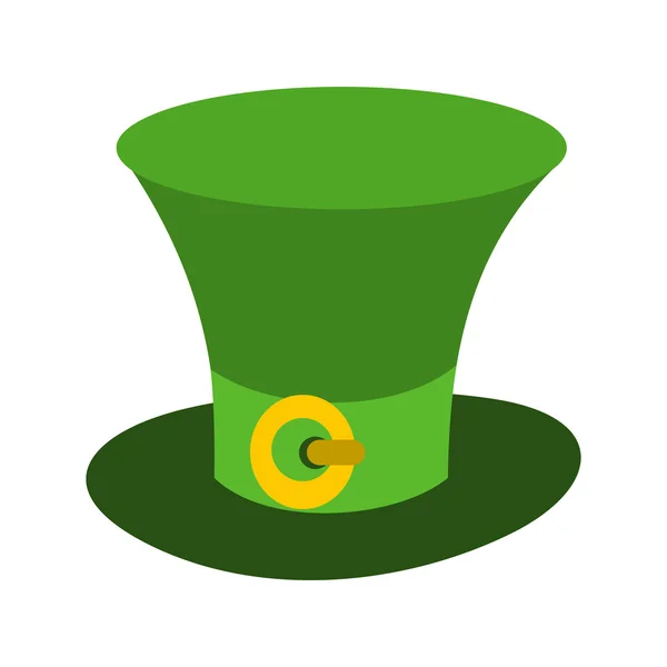 St. Patricks Day klobouk ikona — Stockový vektor