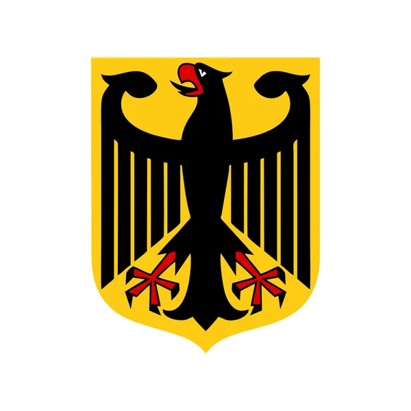 Herb Niemiec ikona, urządzony — Wektor stockowy