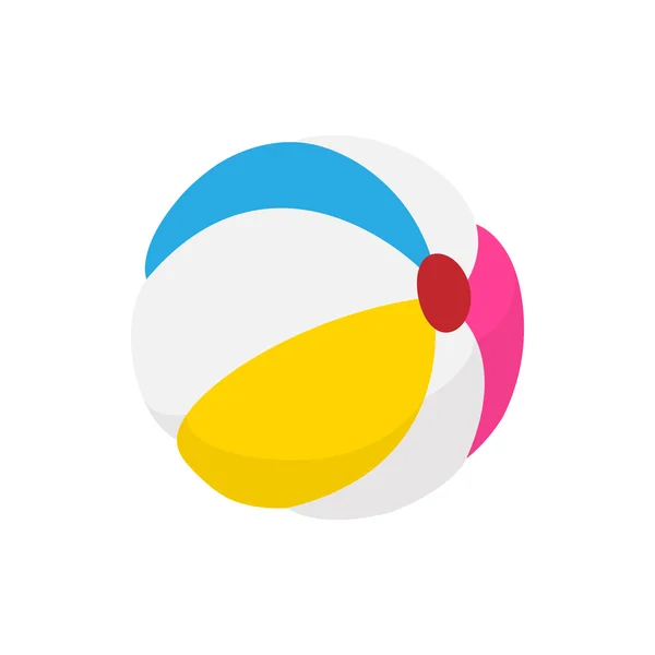 Icono de bola colorido, estilo de dibujos animados — Vector de stock