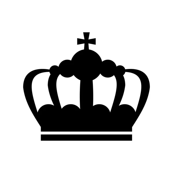 Ikona korony proste — Wektor stockowy