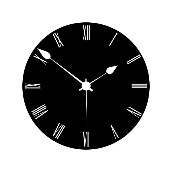 Значок годинника простий — стоковий вектор