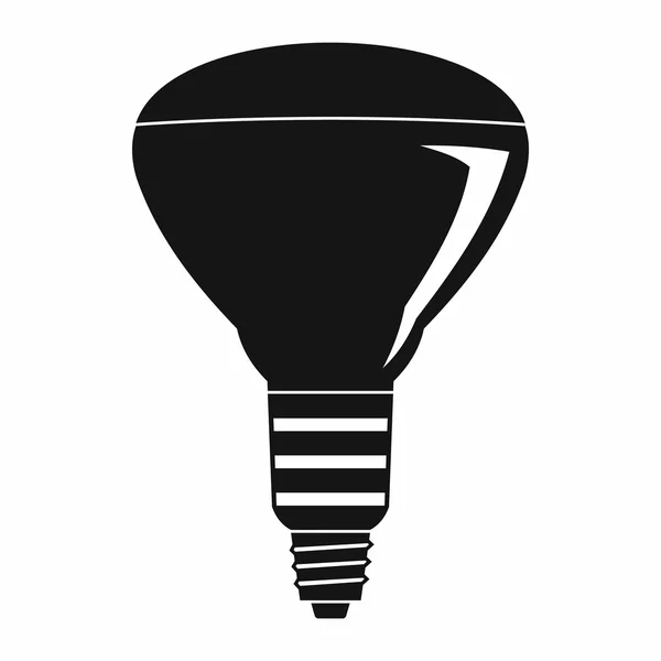 Ícone de lâmpada LED, estilo simples — Vetor de Stock