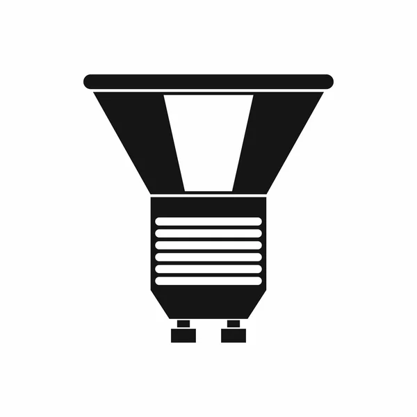 Luminodiode icona in stile semplice — Vettoriale Stock