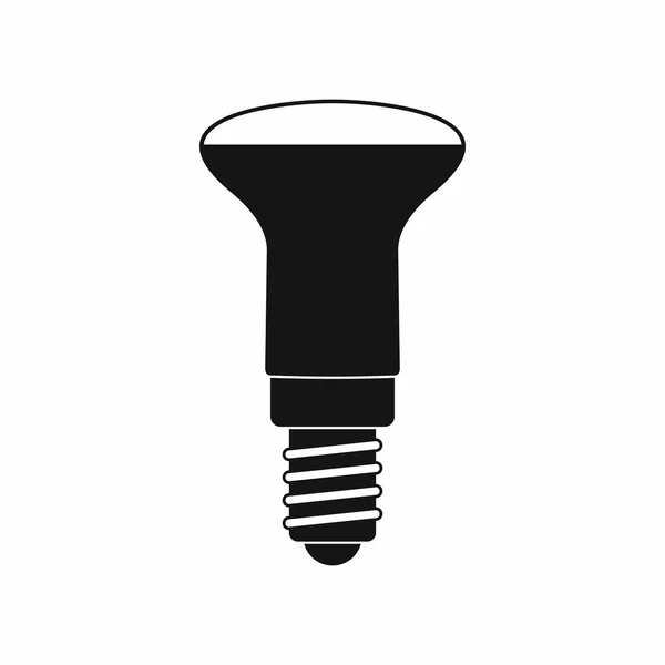 Icône ampoule LED, style simple — Image vectorielle