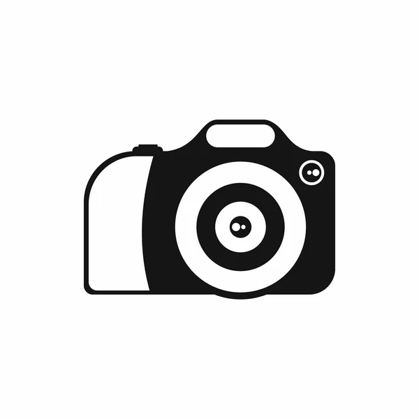 Ícone da câmera em estilo simples — Vetor de Stock