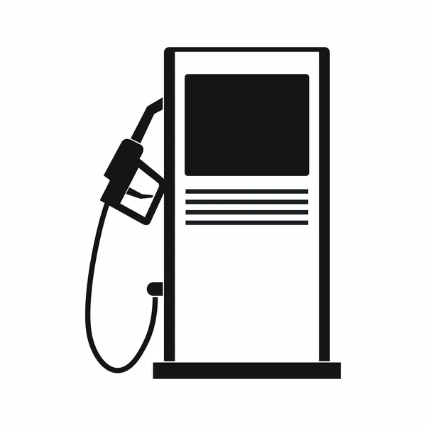 Gas station icon, simple style — Stock Vector