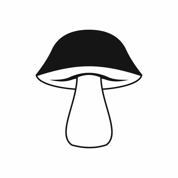 Ícone de cogumelo em estilo simples — Vetor de Stock
