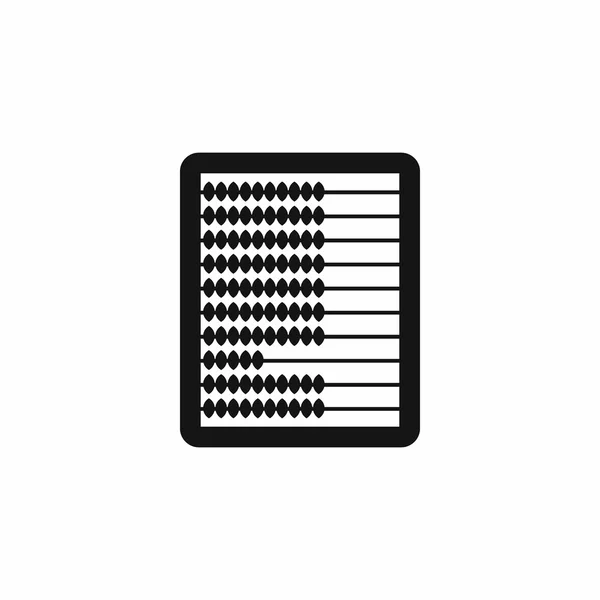 Abacus icono en estilo simple — Vector de stock