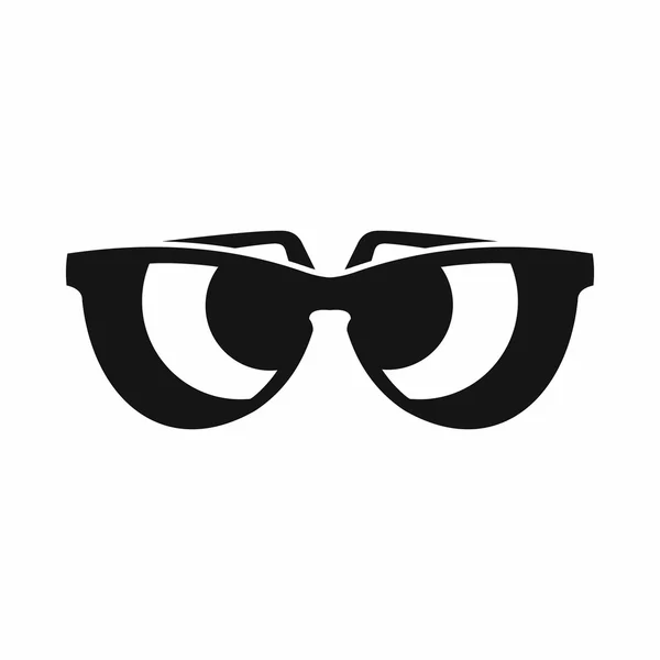 Sunglasses icon, simple style — Stock Vector