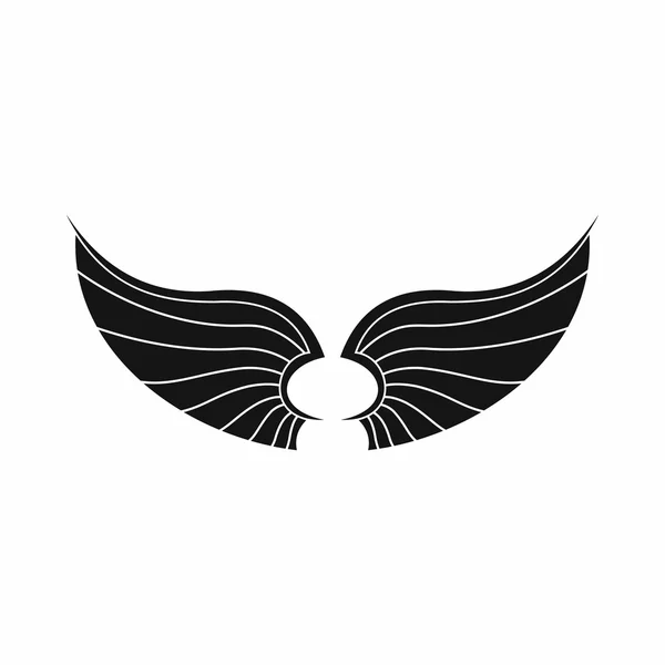 Значок Крылья в простом стиле — стоковый вектор