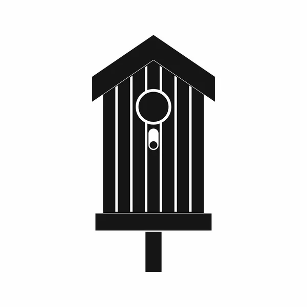 Nesting box icon, nero stile semplice — Vettoriale Stock