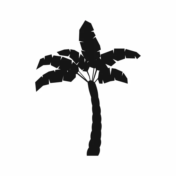 Palm tree ikon, egyszerű stílus — Stock Vector