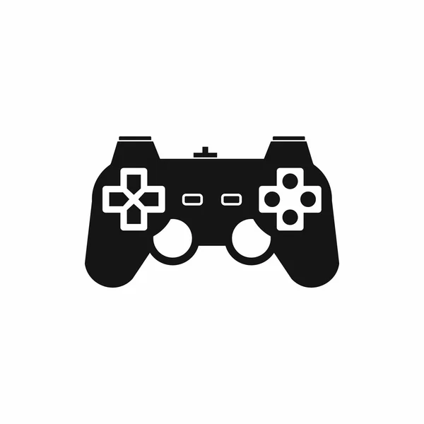 Icono de controlador de juego, estilo simple — Vector de stock