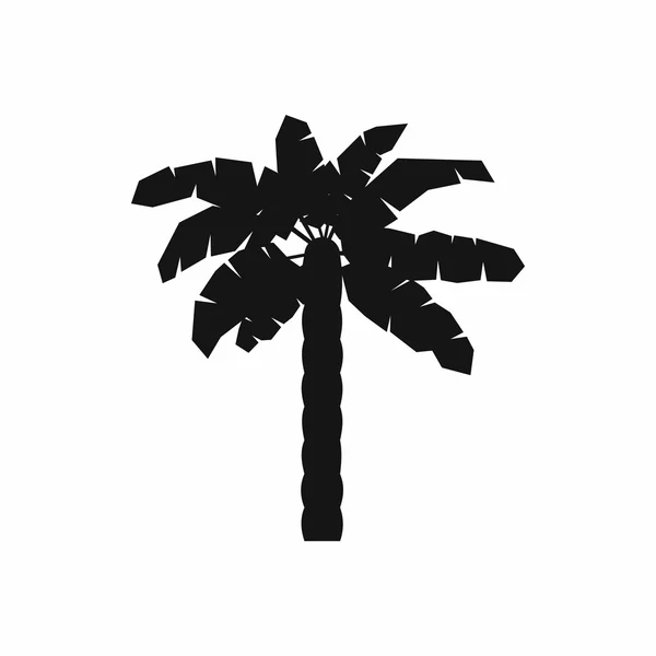 En palm tree ikon, enkel stil — Stock vektor