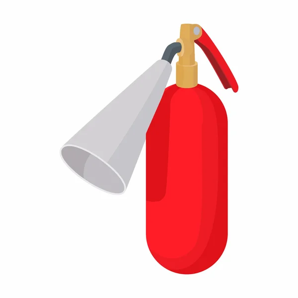 Fire extinguisher icon, cartoon style — Stock Vector