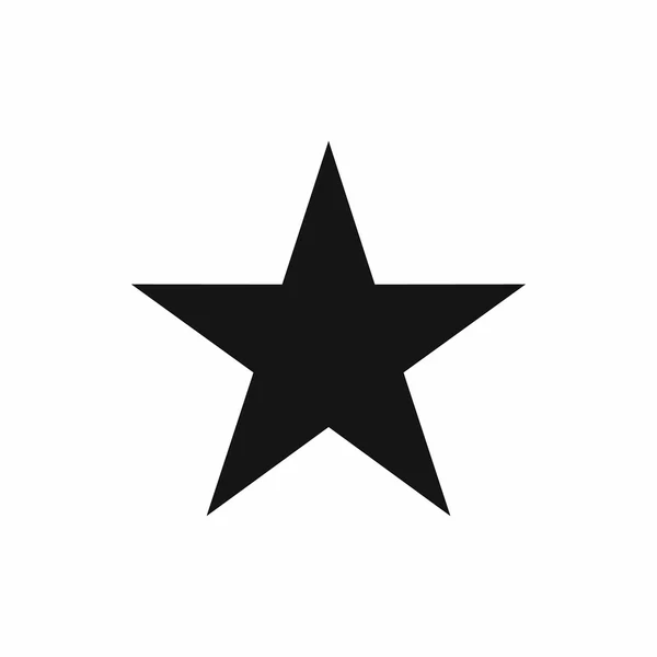 Icona stella, stile semplice — Vettoriale Stock