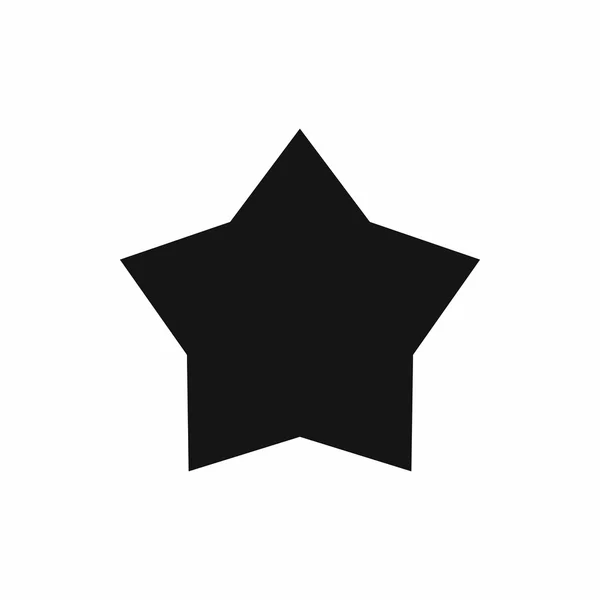 Icono estrella, estilo simple — Vector de stock