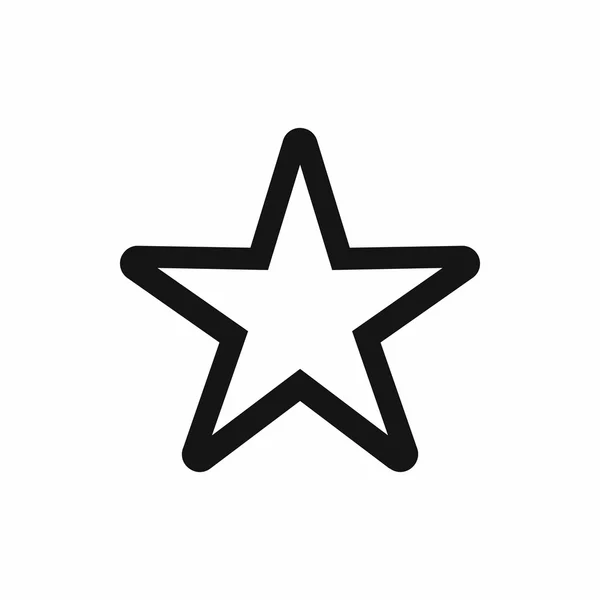 Icône étoile, style simple — Image vectorielle
