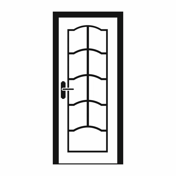 Icône de porte dans un style simple — Image vectorielle