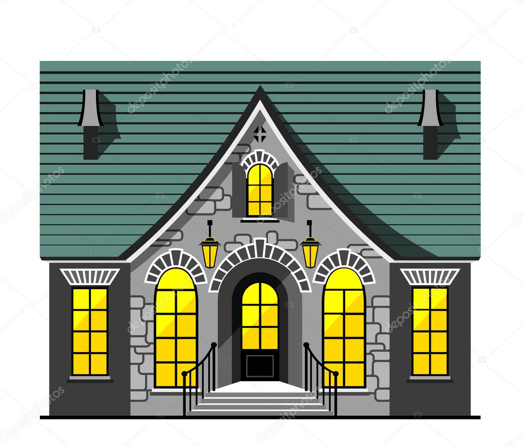 Nice house illustration