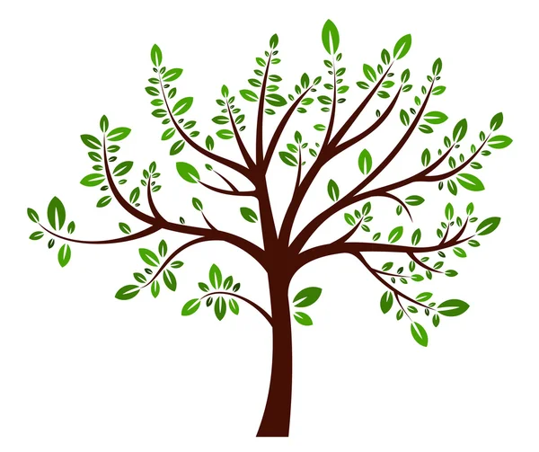 Strom letní znamení — Stockový vektor