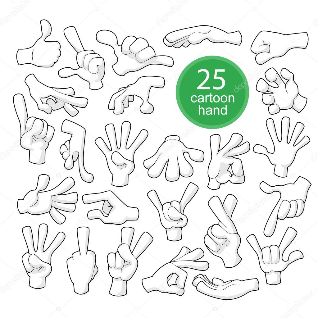 Manos animadas imágenes de stock de arte vectorial | Depositphotos Manos animadas imágenes de stock de arte vectorial | Depositphotos