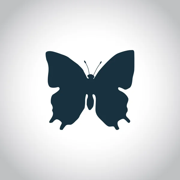 Mariposa icono simple — Vector de stock