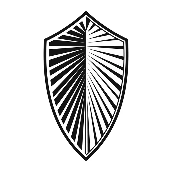 Nuevo escudo icono simple — Archivo Imágenes Vectoriales