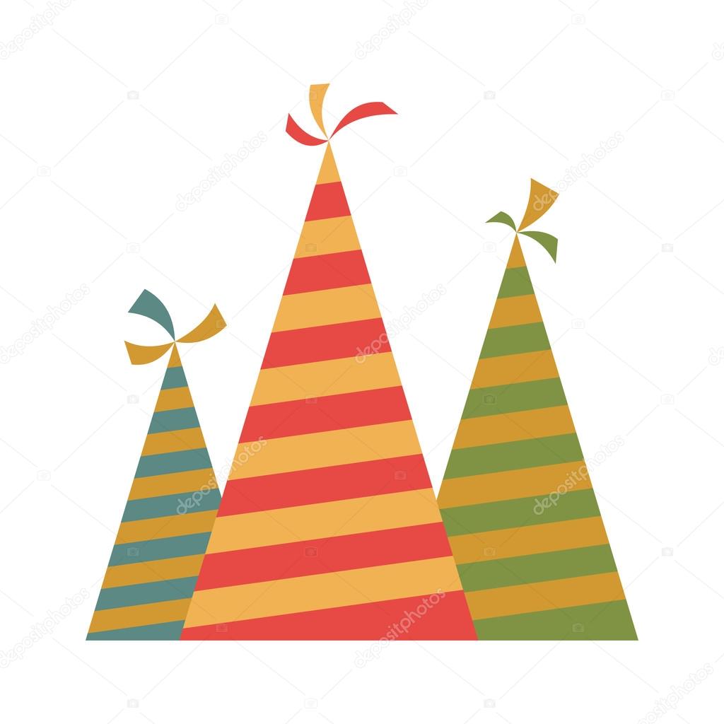 Party hat flat icon