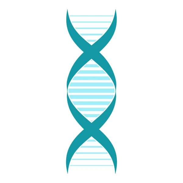 DNA i cząsteczki znak — Wektor stockowy