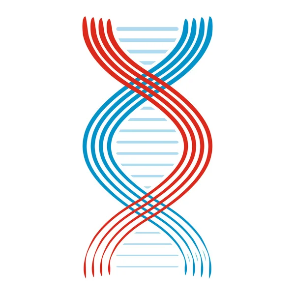 Płaskiego Dna i cząsteczki ikona — Wektor stockowy