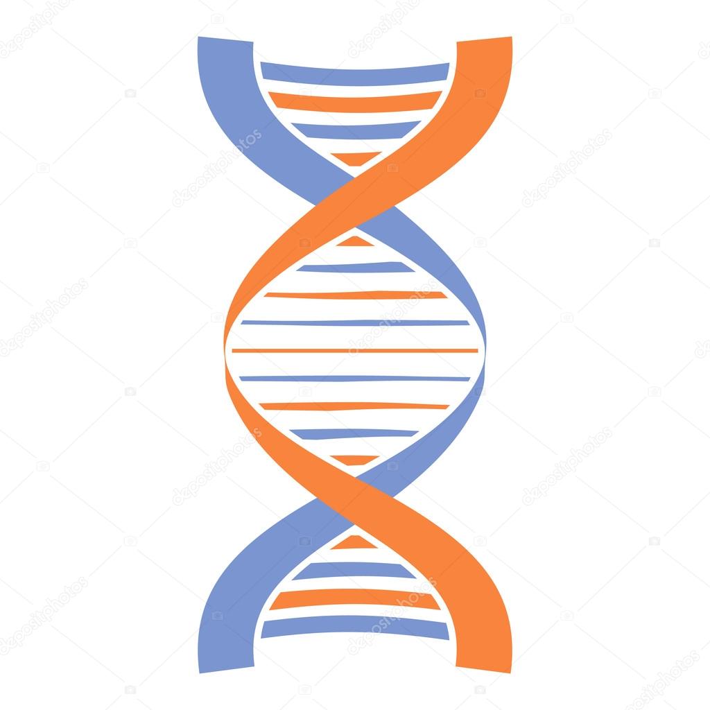 New DNA and molecule icon