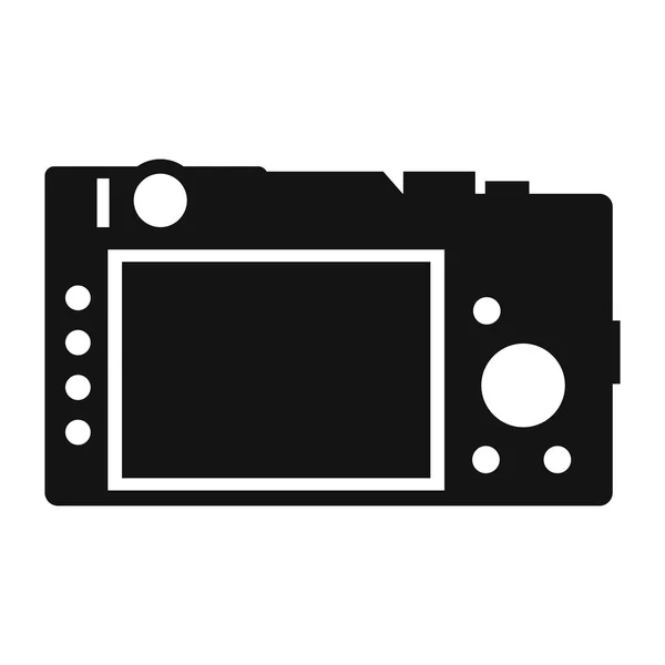 Arrière de la caméra icône simple — Image vectorielle