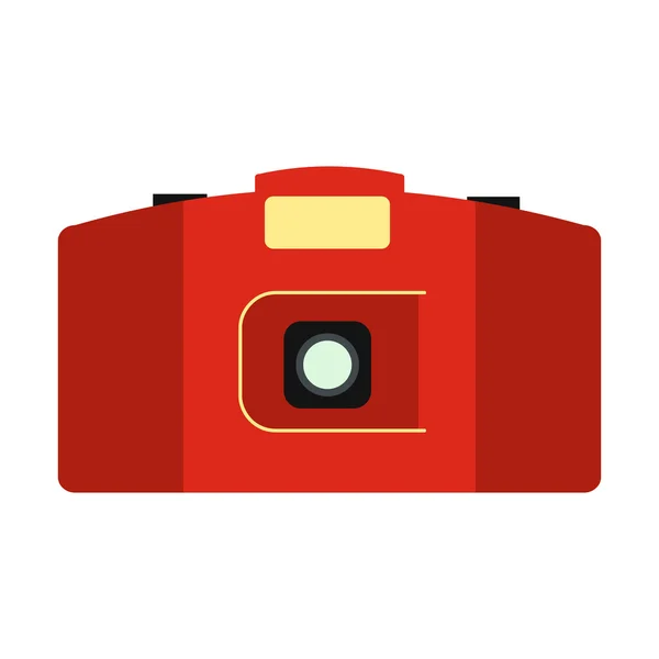 Beste camera platte pictogram — Stockvector