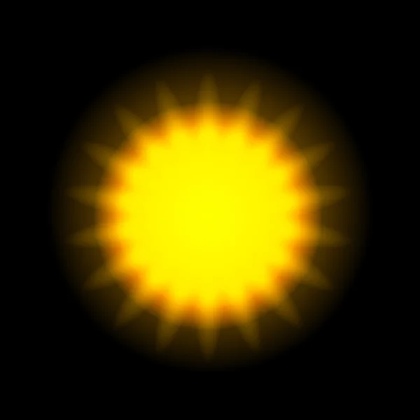 Значок летнего солнца — стоковый вектор