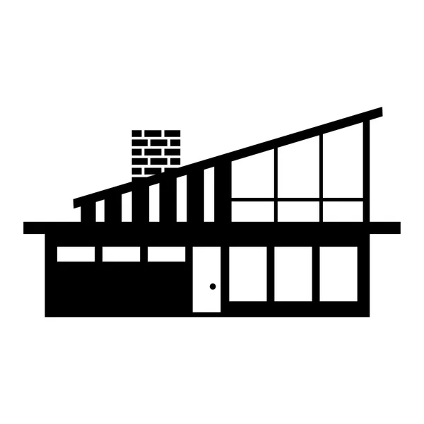 Casa icona semplice — Vettoriale Stock