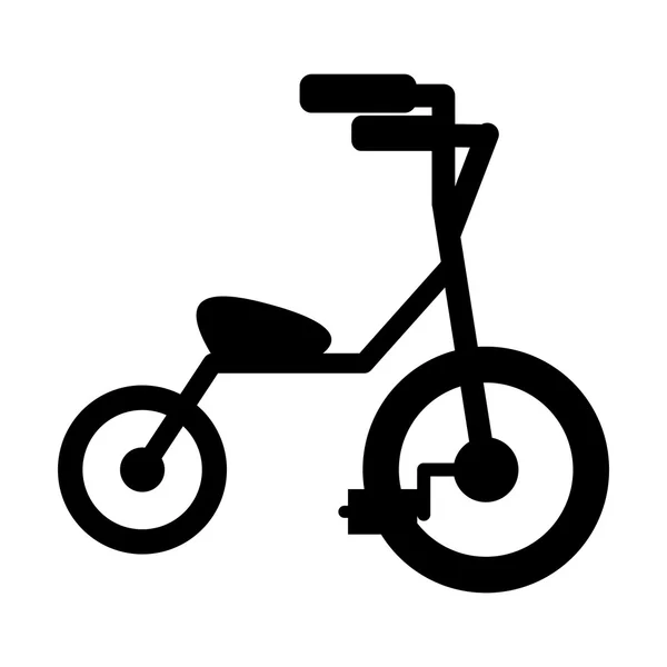 Baby-Dreiräder einfache Ikone — Stockvektor