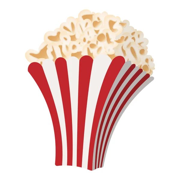 Popcorn-Ikone — Stockvektor