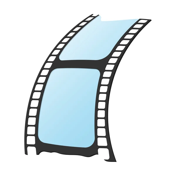 Video cartoon pictogram — Stockvector