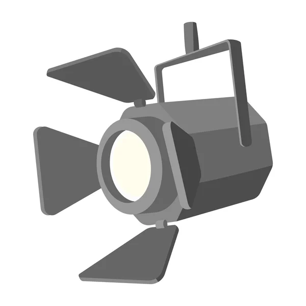 Proyector de la película icono de dibujos animados — Vector de stock