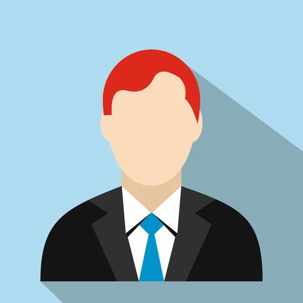 Avatar-Ikone für Unternehmer — Stockvektor