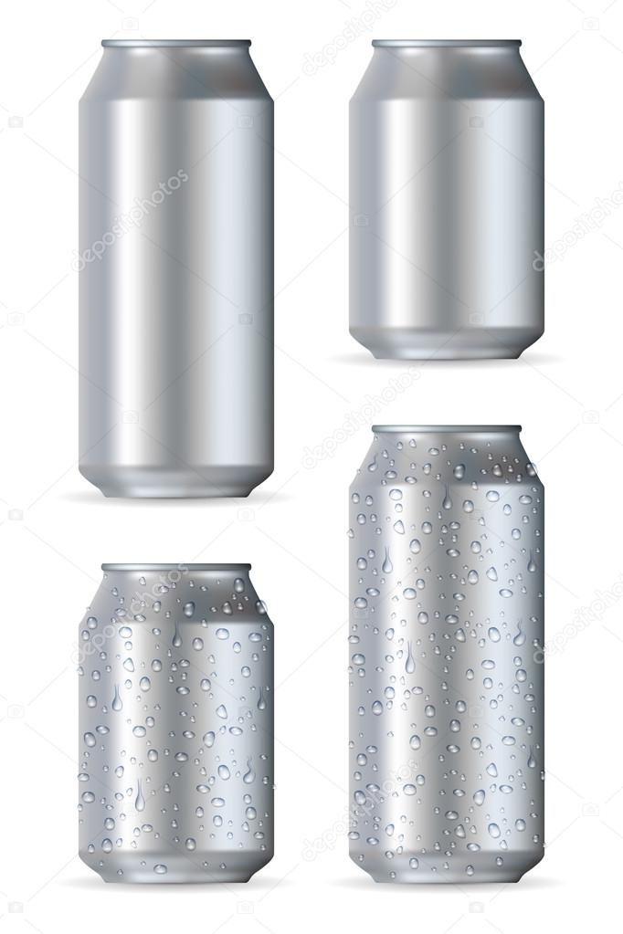 Aluminum realistic cans