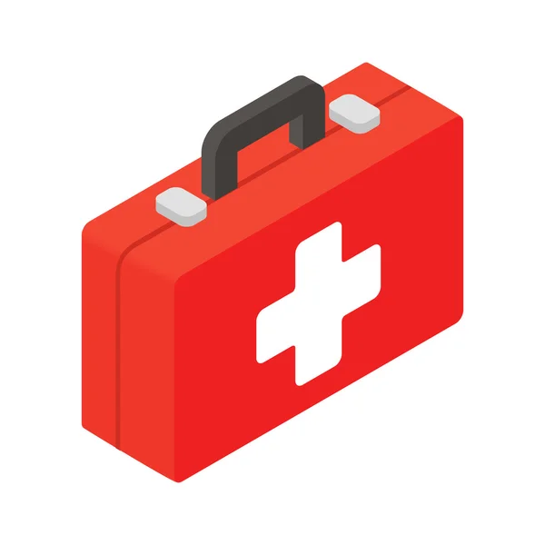 First aid isometric 3d icon — Stock Vector