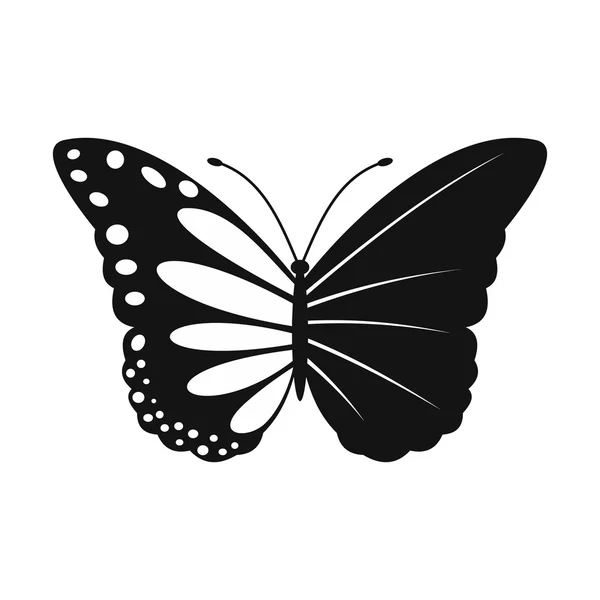 Ecología de la mariposa icono simple — Vector de stock