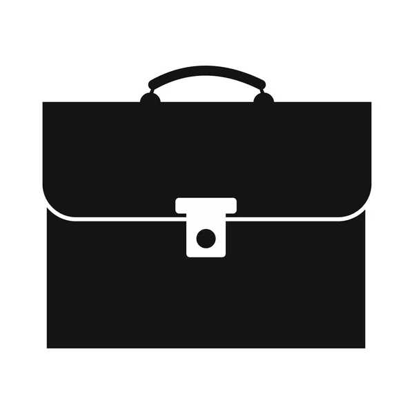 Проста ікона портфель — стоковий вектор