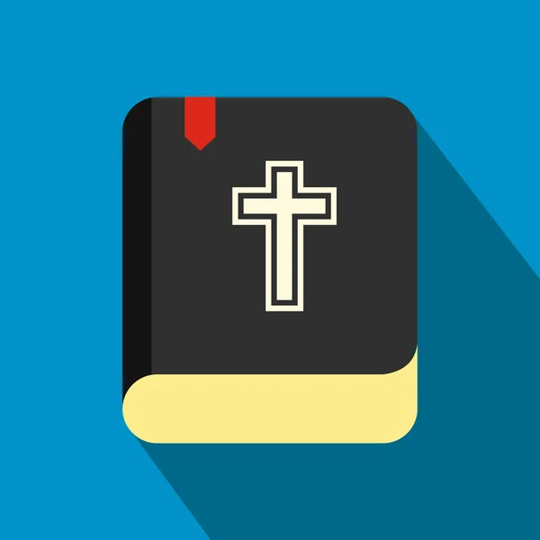 Icône de couleur plate unique Bible — Image vectorielle