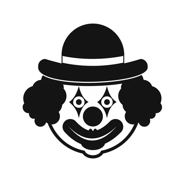 小丑简单图标 — 图库矢量图片